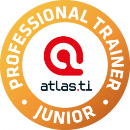 ATLAS.ti Professional Trainer badge oficial